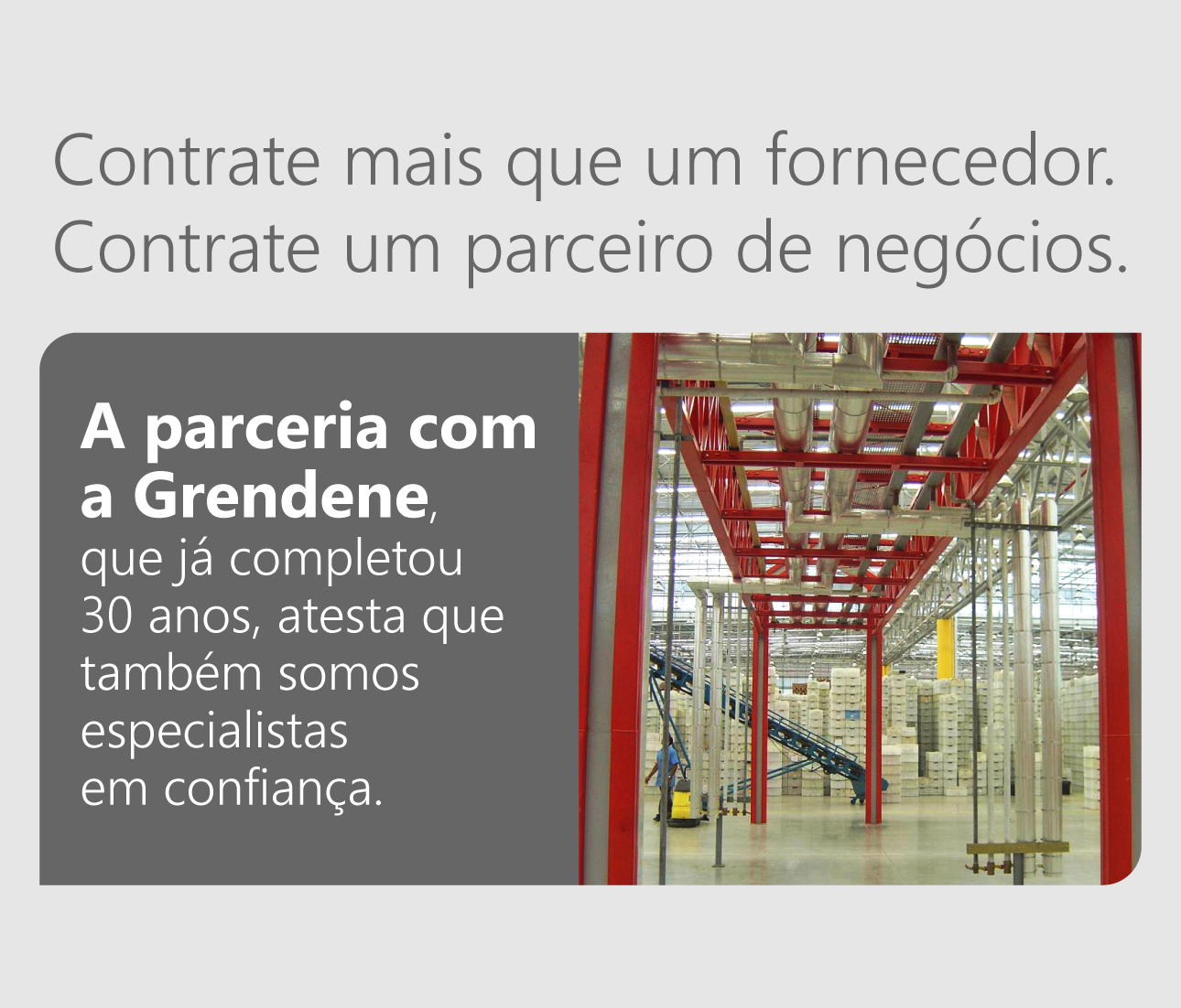 Vai fazer instalações mecânicas industriais?